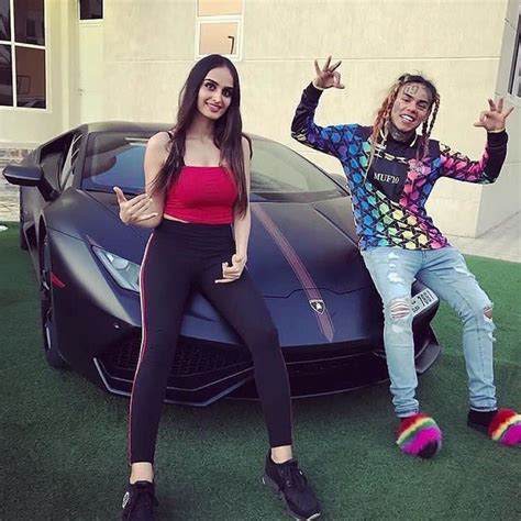 6ix9ine Fashion Legging Street Racing Cars