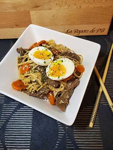 Nouilles chinoises façon Ramen au Cookéo de Popote de petit bohnium et