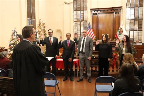 County Leaders Sworn In At Courthouse — Merced County Times