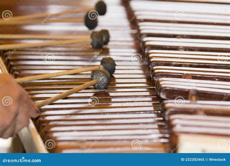 National Instrument Of Guatemala Made With Hormigo Wood The Marimba