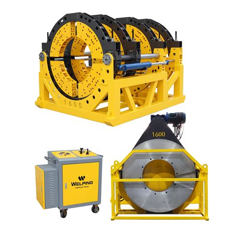 Up To 1600mm HDPE PE PP Hydraulic Butt Fusion Welding Machine Plastic