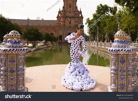 Flamenco Dancer Woman Beautiful Brunette Teenager Stock Photo Shutterstock