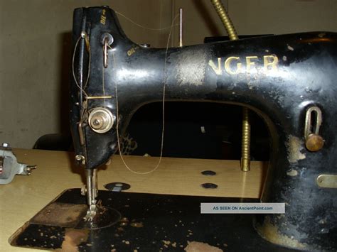 Antique Industrial Singer Sewing Machine Models Antique Poster