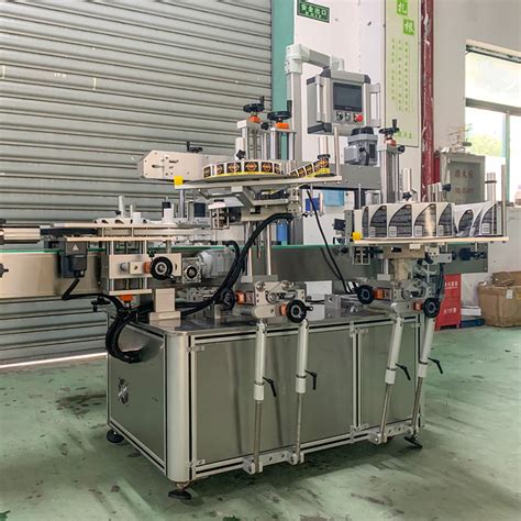 Vk Dsl Front And Back Label Applicator Machine Vkpak Labeling Machine