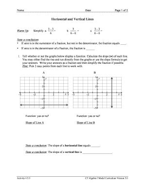 Fillable Online Horizontal And Vertical Lines Fax Email Print Pdffiller