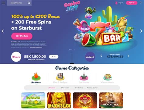 Casino Joy online casino review and bonus offers 2024