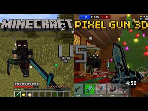 Got Clapped By A Minecraft Dude Pixel Gun Trolling Youtube