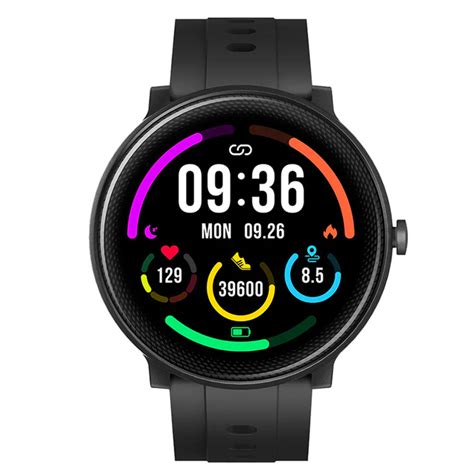 Smartwatch Kumi Gw A Czarny Black Smartfony I Gps Funtech Pl