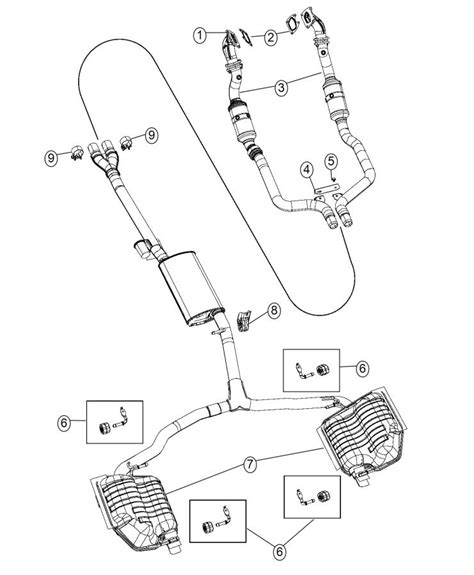 2015 Dodge Charger Exhaust System