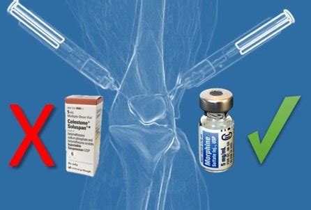 Knee Steroid Shot Side Effects-Can You Bypass them with a Narcotic Shot?