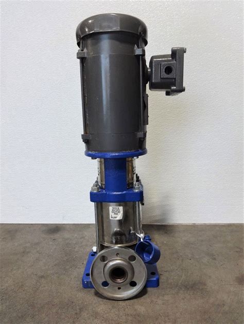 Goulds G L Pumps Ssv Multi Stage Vertical Booster Pump