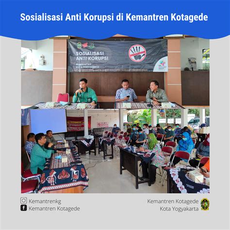 Kemantren Kotagede Sosialisasi Anti Korupsi