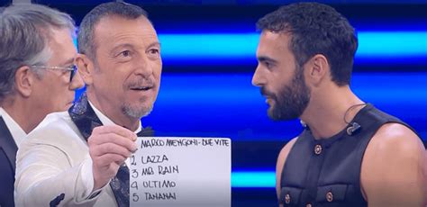 Sanremo Trionfa Marco Mengoni Davanti A Lazza E Mr Rain La