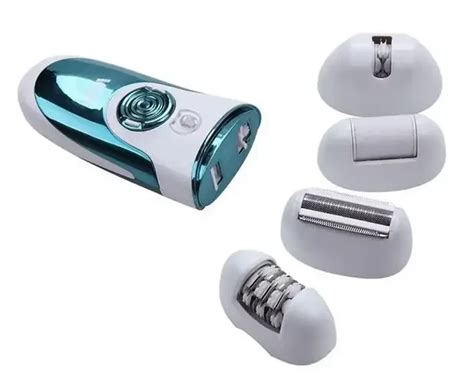 Женский беспроводной эпилятор VGR V-700 4В1 аккумуляторный с подсветкой ...