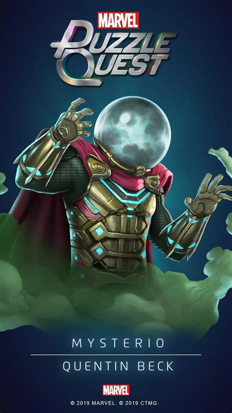 MYSTERIO (Quentin BECK) | 4 Stars | Marvel PUZZLE QUEST | Marvel cards ...