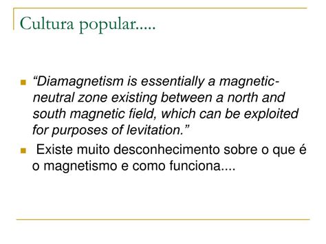 Ppt Outros Efeitos Dos Campos Magn Ticos Nos Seres Vivos Dr Daniel