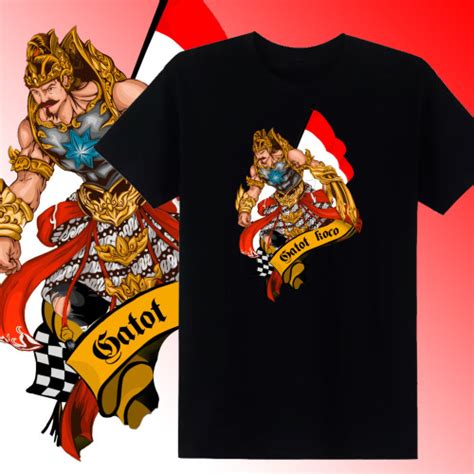 Jual Hooneybee Kaos Gatot Kaca Indonesia Merdeka Kaos Agustus