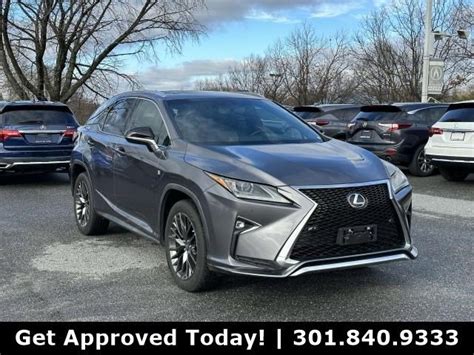 Pre Owned 2016 Lexus RX 350 4DR AWD SUV In Gaithersburg 13763LA