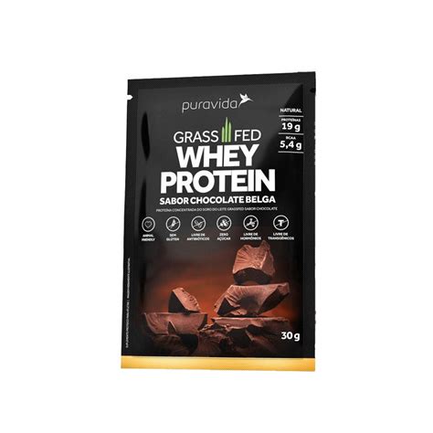 Whey Protein Grassfed Sach De G Pura Vida Submarino