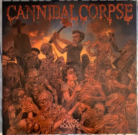 Cannibal Corpse Chaos Horrific Vinyl Fog LP Album Limited