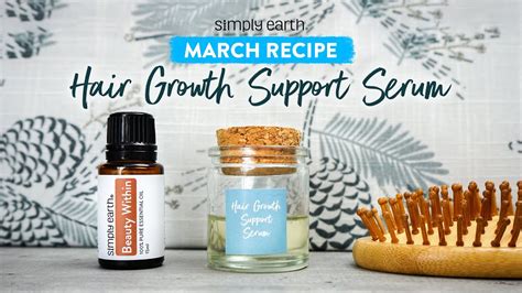 Hair Growth Serum Recipe With Essential Oils Youtube