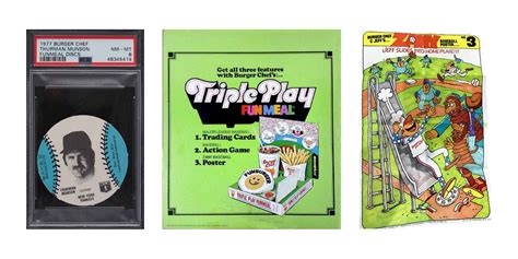 Burger Chef’s 1977 Triple Play Funmeal and The Era’s Largest Disc Set – Post War Cards