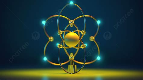 Gold Atomic Structure Model