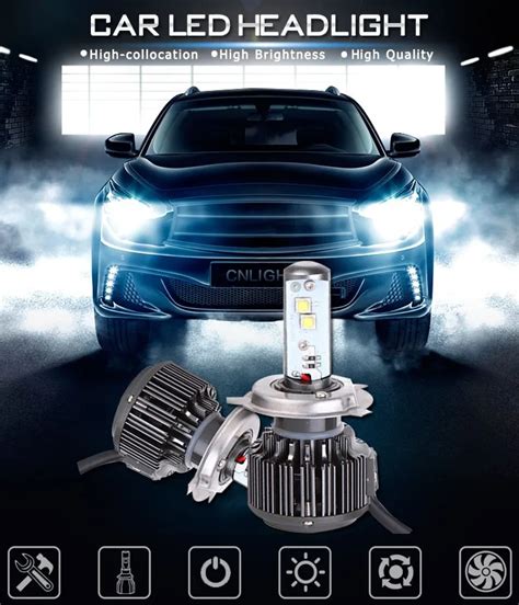 Elglux W Lm V Turbo Led H H H H H Car Headlight Kit Xhp