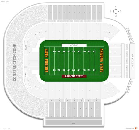 Sun Devil Stadium Seating Chart 2018