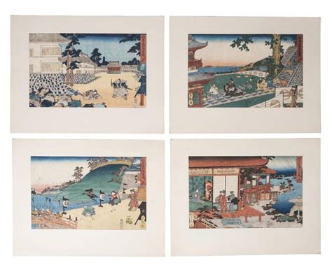 Katsushika Hokusai Eleven Scenes From The Chushingura The Treasury