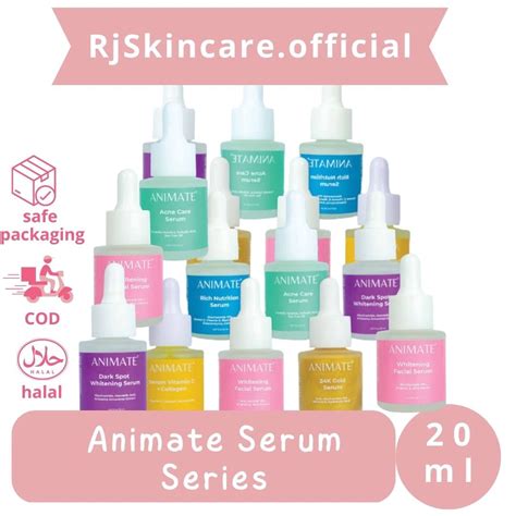 Jual Animate Whitening Face Serum Dark Spot Rich 24K Gold Vit C Serum