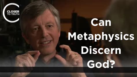 Jl Schellenberg Can Metaphysics Discern God Youtube