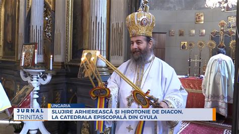 Slujire arhierească și hirotonie de diacon la Catedrala Episcopală din