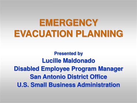 Ppt Emergency Evacuation Planning Powerpoint Presentation Free Download Id 178886