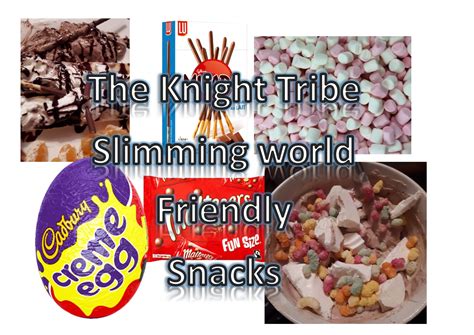 Slimming World-Sweet snack idea's and syn values