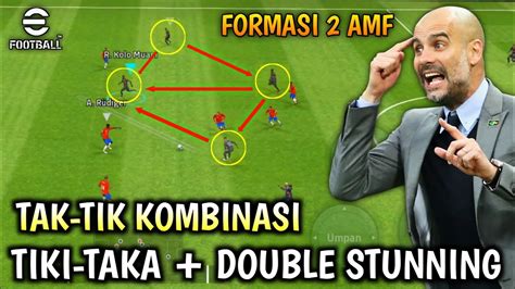 PENJELASAN LENGKAP POLA SERANGAN FORMASI 4222 2 AMF EFootball 2024