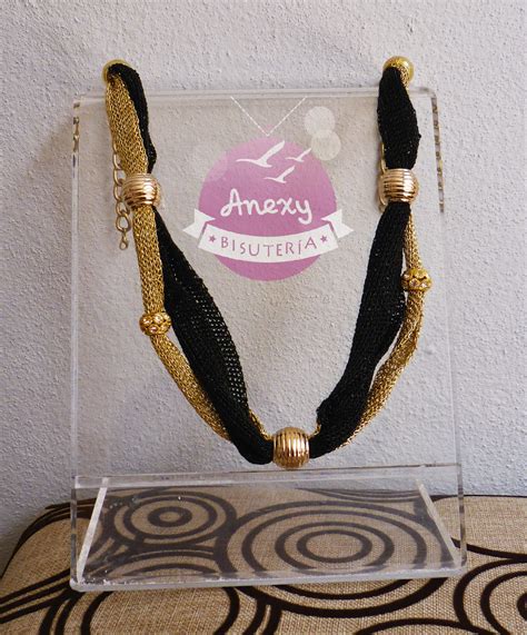 Collar De Tela Bisuter A Y Accesorios Anexy