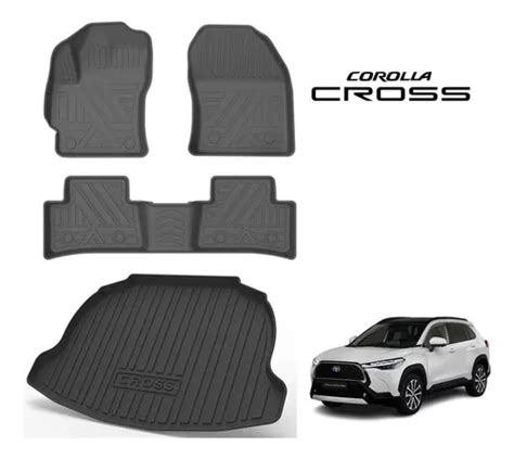 Set Cubre Piso Y Maletero Toyota Corolla Cross Calce Perfect Cuotas