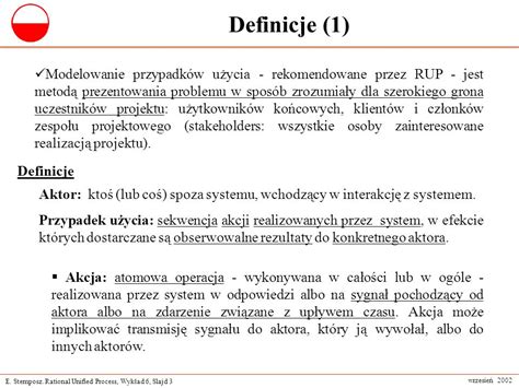 Wyk Ad Przypadki U Ycia A Proces Ppt Pobierz