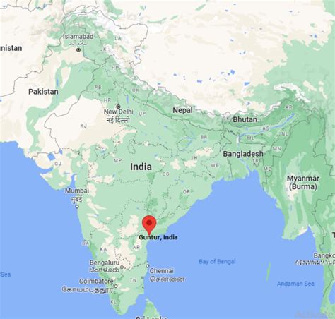 Where is Guntur, India? Guntur Location Map, Facts