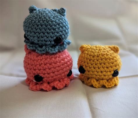 Kawaii Dumbo Octopus Crochet Pattern Ribblr