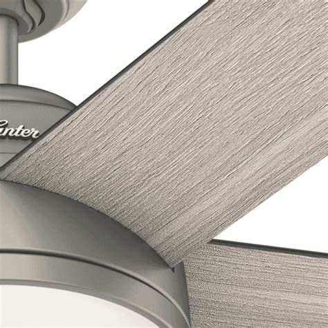 Hunter Romulus 60 Indoor Ceiling Fan In Matte Silver