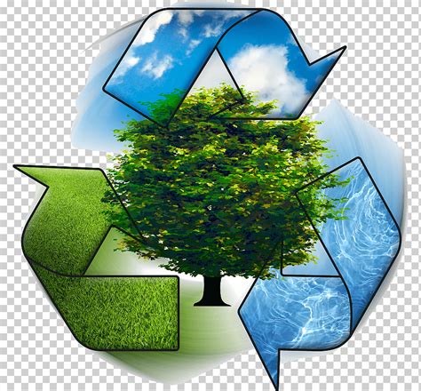 Descarga Gratis Símbolo De Reciclaje Entorno Natural Concepto De