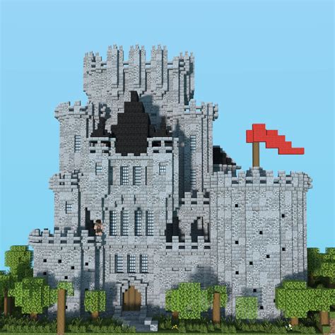 Minecraft Medieval Castle Floor Plans