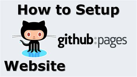 How To Setup Github Pages Website On Github Complete Beginner