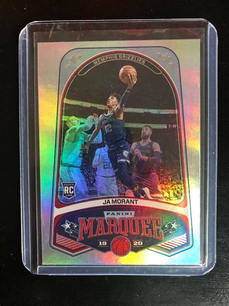 Ja Morant Rc Holo Foil Marquee Panini Chronicles Marquee Card