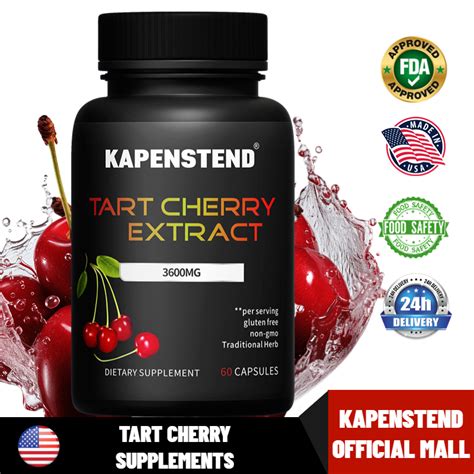 Tart Cherry Extract With Celery Seed Advanced Uric Acid Cleanse For Joint Comfort Healthy