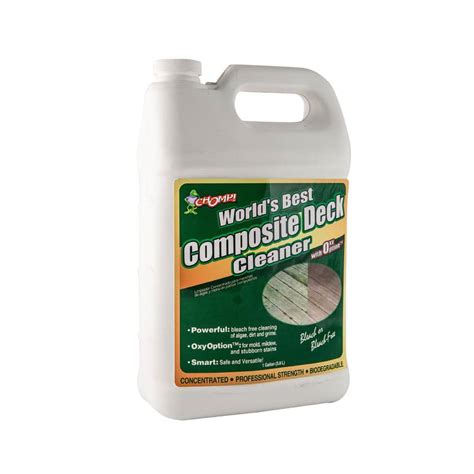 Chomp 1 Gal Composite Deck Cleaner 53040 The Home Depot