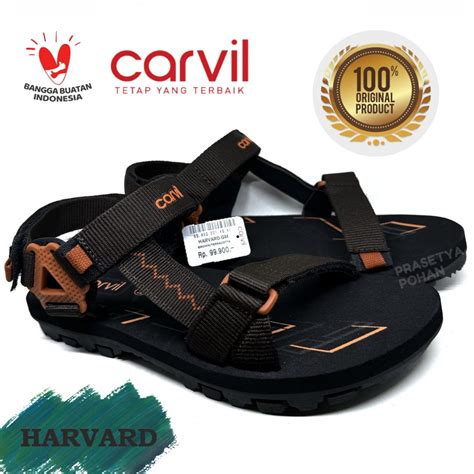 Jual Sandal Gunung Pria Carvil Original Anti Air Sendal Gunung Carvil