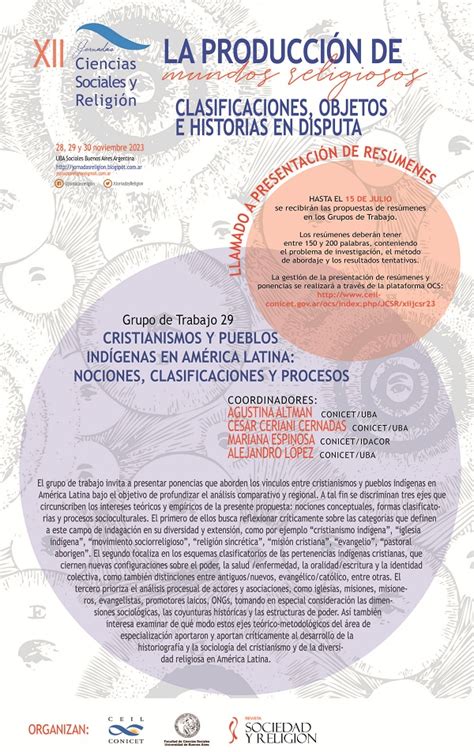 GT29 Cristianismos y pueblos indígenas en América latina nociones